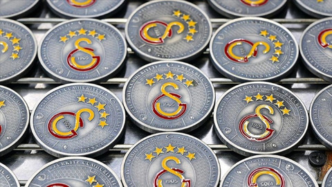 Galatasaray'ın 5. yıldızı darphanede! Özel hatıra parası basılıyor