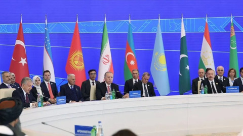 Cumhurbaşkanı Erdoğan, Azerbaycan'da: İsrail'in saldırganlığı bölgemizi tehdit ediyor