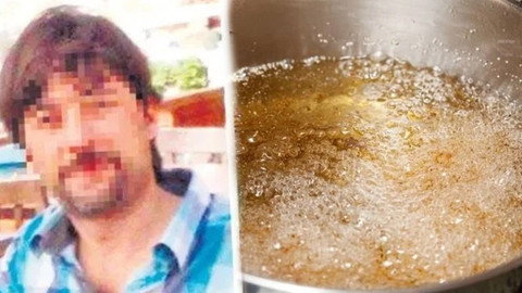 Kocasını kafasından aşağı kızgın yağ dökerek öldürdü