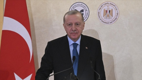 Erdoğan: Gazze'nin imarında da Mısır'la birlikte çalışmak istiyoruz