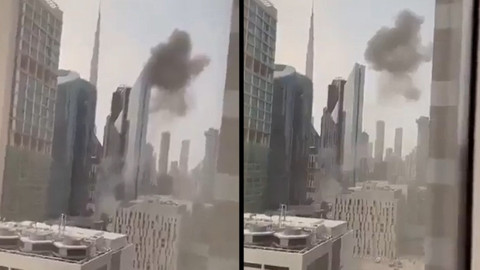 Savaşın ateşi Dubai'nin kalbine düştü: Küresel Finans Merkezi vuruldu