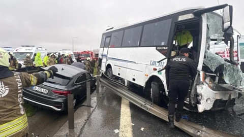 İstanbul’da polis servisi kaza yaptı: 'Şehit oldu' denilen polis hayata geri döndü