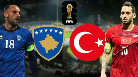Kosova-Türkiye maçı sona erdi! Milli Takım Dünya Kupası'nda