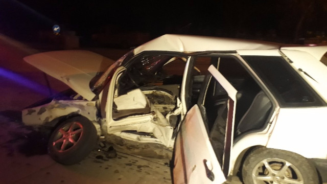 Ankara'da trafik kazası: 1 yaralı