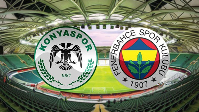 Fenerbahçe - Konyaspor ile 1-1 berabere kaldı