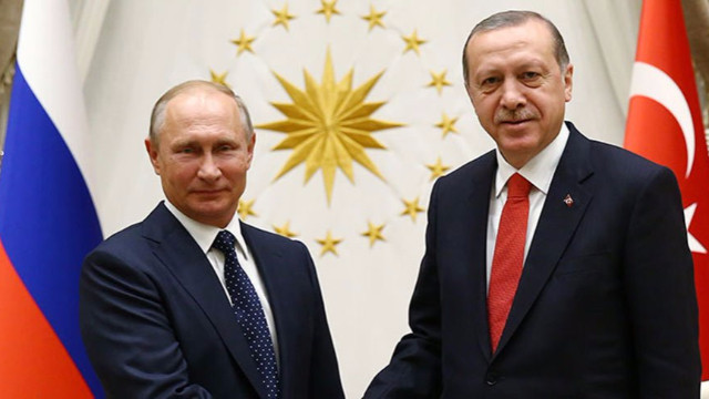 Putin'den Erdoğan'a yeni yıl mesajı