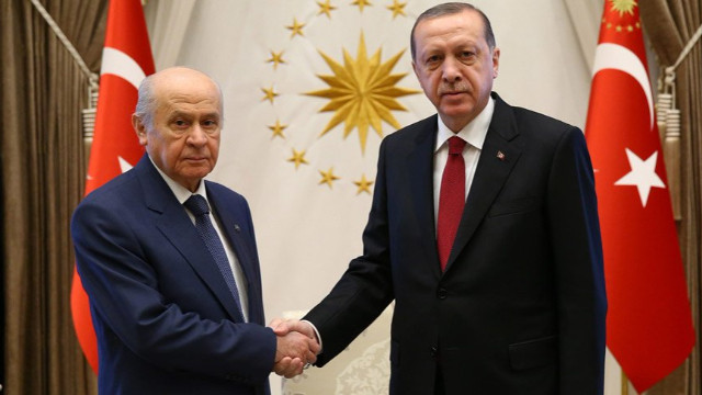 Cumhurbaşkanı Recep Tayyip Erdoğan ve MHP Lideri Devlet Bahçeli’nin görüşmesi sona erdi