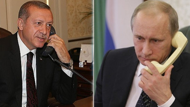 Cumhurbaşkanı Erdoğan ve Putin telefonda Suriye'yi görüştü