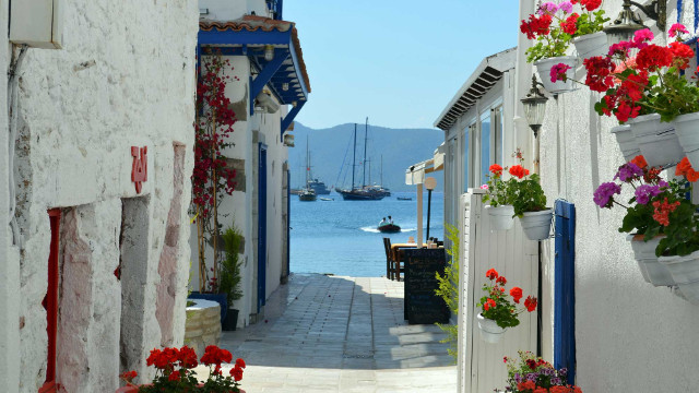 Son dakika! Bodrum haberleri! Bodrum yazdan kalma günlerini yaşıyor