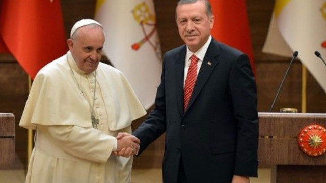 Cumhurbaşkanı Erdoğan, Papa'nın davetlisi olarak Vatikan'a gidiyor