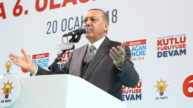 Cumhurbaşkanı Erdoğan: Afrin operasyonu fiilen başlamıştır