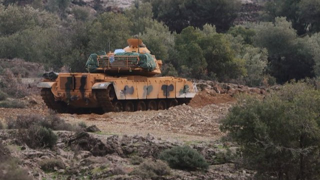 Son dakika Afrin haberleri... Burseya Dağı'nda çatışma çıktı