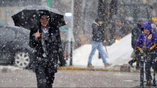 İstanbul’a önce yağmur sonra kar yağacak