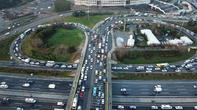 İstanbul'da okul trafiği