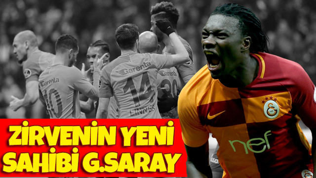 Zirvenin yeni sahibi Galatasaray