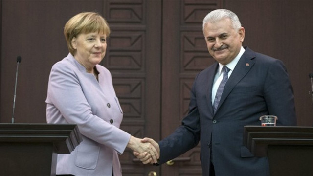 Başbakan Yıldırım, Merkel görüşmesi öncesi açıklamalarda bulundu