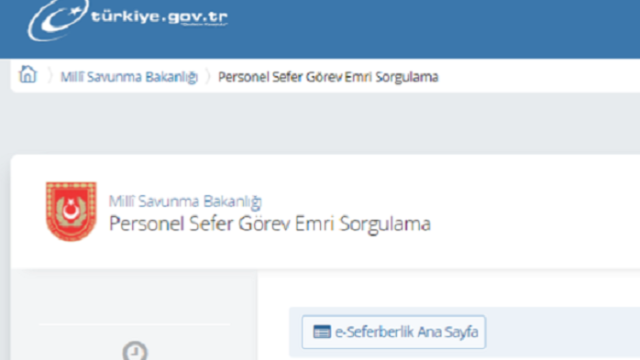 E Devlet sefer görev emri sorgulama-Sefer görev emri nasıl sorgulanır?