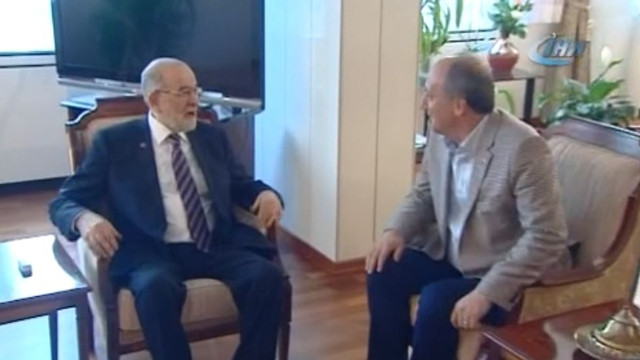 Temel Karamollaoğlu, Muharrem İnce'yi kabul etti