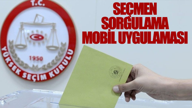 Seçmen sorgulama nasıl yapılır? - Seçmen Sorgulama Uygulaması indir