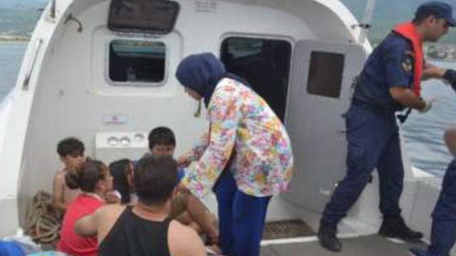 Kuşadası’nda 12’si çocuk 26 kaçak göçmen yakalandı