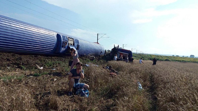Tekirdağ'da tren kazası: 24 ölü 318 yaralı
