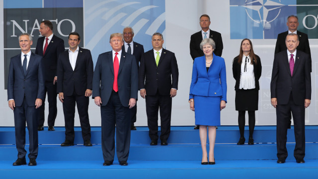 Cumhurbaşkanı Erdoğan NATO Zirvesi için Brüksel'de