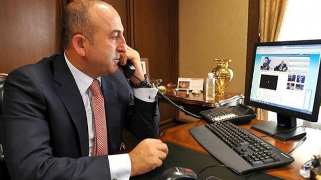 Bakan Çavuşoğlu BM Genel Sekreteri ile telefonda görüştü