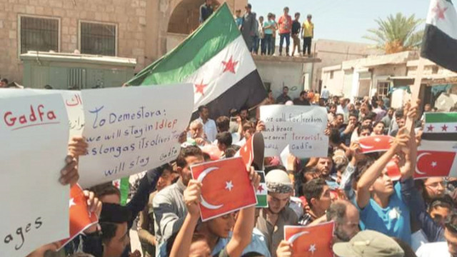 İdlib halkı: Türkiye bizi korusun