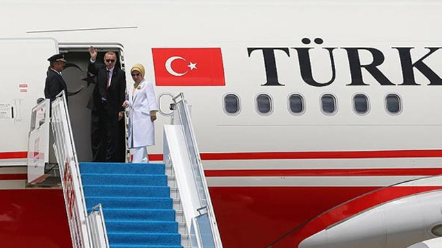 Cumhurbaşkanı Erdoğan 'TUR' ile Ankara'ya geldi