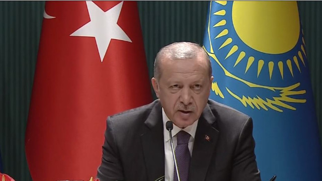 Cumhurbaşkanı Erdoğan'dan Kazakistan'a FETÖ uyarısı