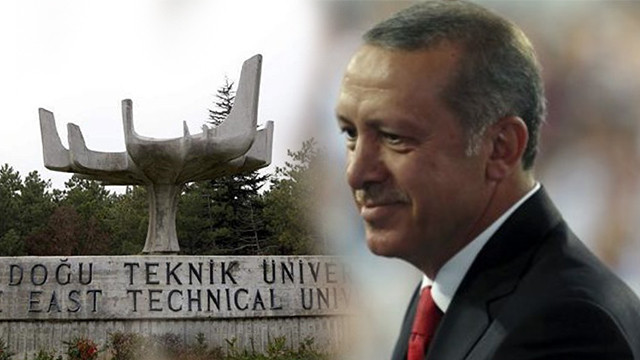 Erdoğan'dan pankart açan ODTÜ'lülere davet
