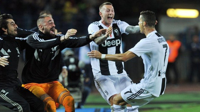 Ronaldo attı Juventus kazandı