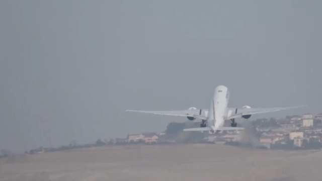 İstanbul Havalimanı'ndan ilk uçuş Ankara'ya gerçekleştirildi