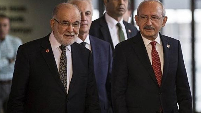 Kılıçdaroğlu ile Karamollaoğlu arasındaki görüşme sona erdi