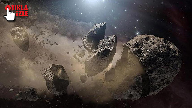 NASA dünyayı tehdit eden asteroidi gösterdi