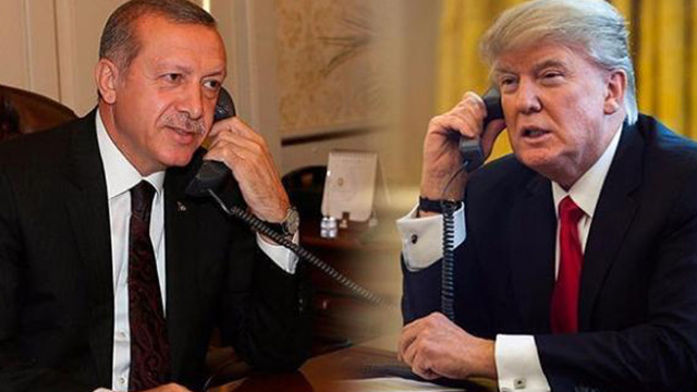 Cumhurbaşkanı Erdoğan Trump ile telefonda görüştü