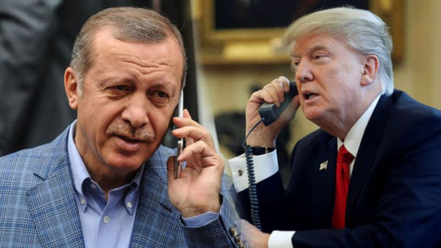 Cumhurbaşkanı Erdoğan ABD Başkanı Trump'la telefonda görüştü