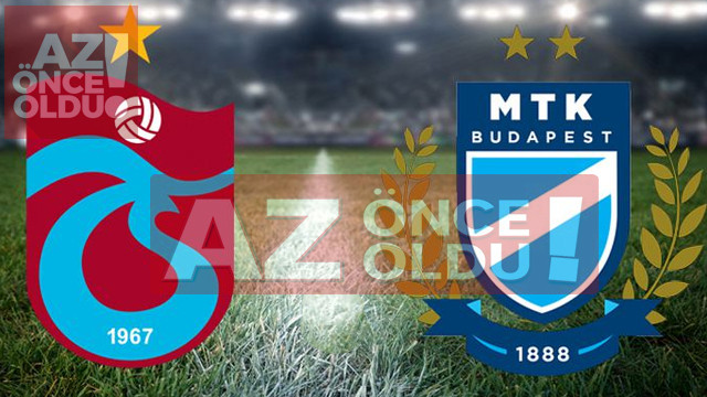 Trabzonspor  MTK Budapeşte şifresiz canlı izle