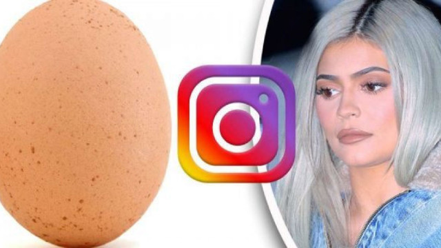 Instagram'da Kylie Jenner'ın rekorunu bu yumurta kırdı!