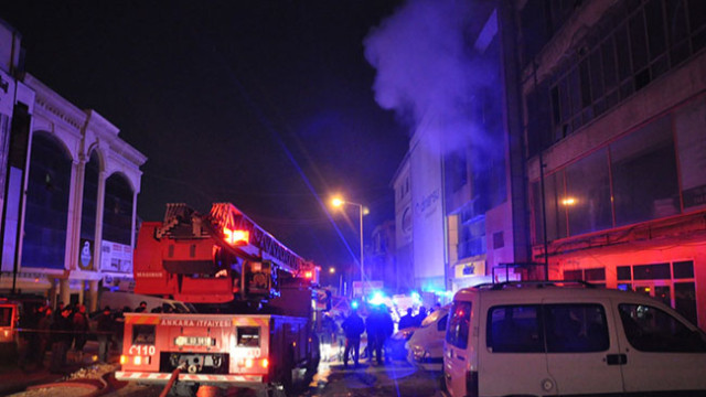 Ankara'da yangın... Ölü ve yaralılar var