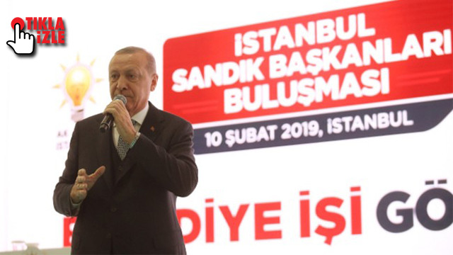 Cumhurbaşkanı Erdoğan AK Sandık'ı duyurdu