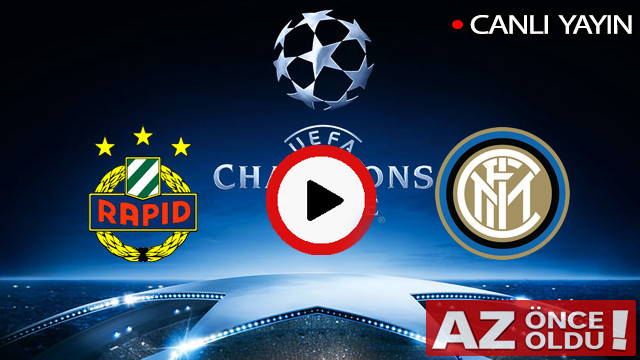 CANLI İZLE | Rapid Wien Inter maçı şifresiz canlı izle | Rapid Wien Inter CANLI İZLE