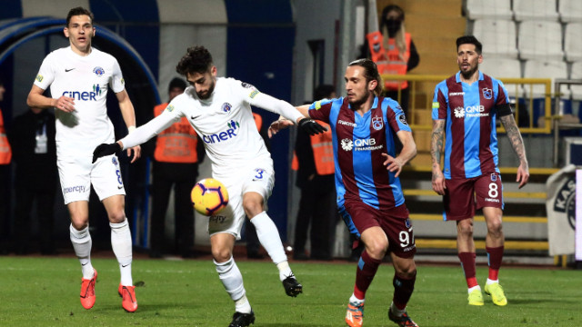 Trabzonspor 2-0 öne geçti maçta 1 puana razı oldu