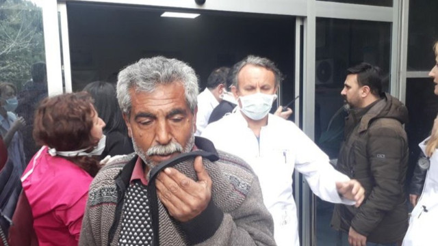 İzmir Tepecik Hastanesi'nde yangın! Hastalar tahliye ediliyor