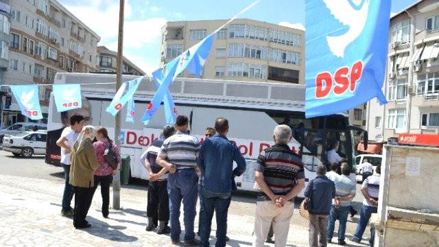 'DSP mitingine katılım 50 lira' iddiası!