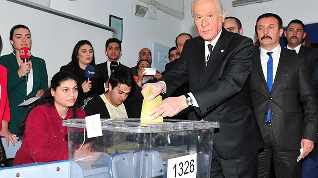 Bahçeli: Cumhur İttifakı'na oy verdim