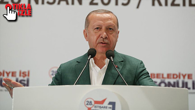 Cumhurbaşkanı Erdoğan Kızılcahamam'da konuştu