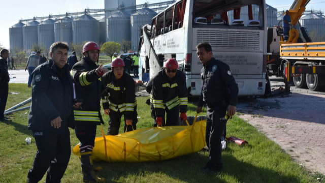 Konya’da kaza: 1 ölü 24 yaralı