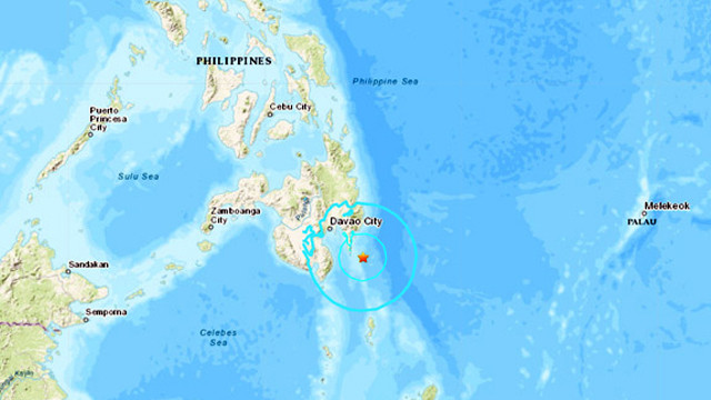 Filipinler'de 6.1 büyüklüğünde deprem