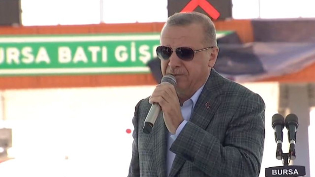 Cumhurbaşkanı Erdoğan İstanbul İzmir otoyolunun açılışını gerçekleştirdi